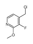 4-(chloromethyl)-3-fluoro-2-methoxypyridine结构式