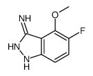 5-fluoro-4-methoxy-1H-indazol-3-amine Structure