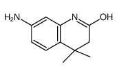 7-amino-4,4-dimethyl-3,4-dihydroquinolin-2(1H)-one Structure
