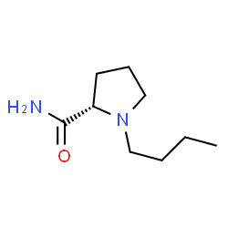 2-Pyrrolidinecarboxamide,1-butyl-,(S)-(9CI) Structure