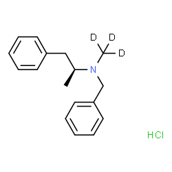 (S)-Benzphetamine-d3 Hydrochloride Structure