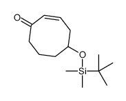5-[tert-butyl(dimethyl)silyl]oxycyclooct-2-en-1-one结构式