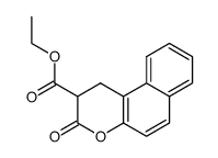 ethyl 3-oxo-2,3-dihydro-1H-benzo[f]chromene-2-carboxylate结构式