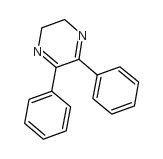 Pyrazine,2,3-dihydro-5,6-diphenyl- Structure
