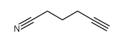 5-cyano-1-pentyne Structure