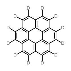 晕苯-D12结构式