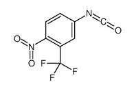 4-isocyanato-1-nitro-2-(trifluoromethyl)benzene结构式