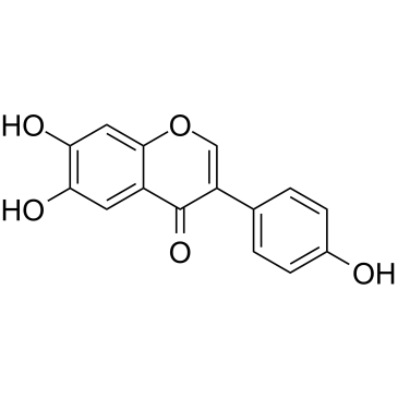 6,7,4'-Trihydroxyisoflavone structure