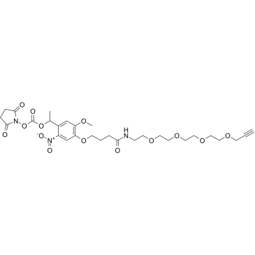 PC Alkyne-PEG4-NHS ester结构式