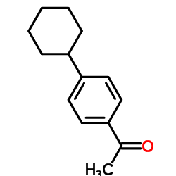 4'-环己基苯乙酮结构式