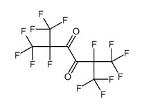 1,1,1,2,5,6,6,6-octafluoro-2,5-bis(trifluoromethyl)hexane-3,4-dione结构式