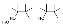 2,3,3-trimethylbutan-2-ol,hydrate Structure