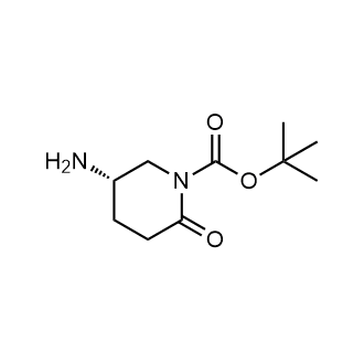 Tert-butyl(5s)-5-amino-2-oxo-piperidine-1-carboxylate Structure