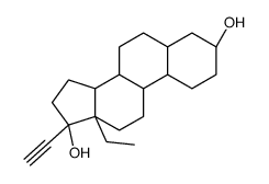 3β,5β-四氢炔诺孕酮结构式