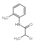 2-溴-N-(邻甲苯基)丙酰胺 (丙胺卡因杂质)结构式