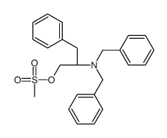 (S)-2-(二苄基氨基)-3-苯基甲烷磺酸丙酯结构式