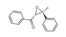 rel-Phenyl(3α*-phenyl-3-methyloxirane-2α*-yl) ketone结构式