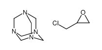 hexamethylenetetramine, compound with 1-chloro-2,3-epoxypropane Structure