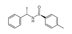 (+)-(S)(C)-(S)(S)-N-(1-Phenylethyl)-p-toluolsulfinamid结构式