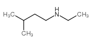 N-乙基-3-甲基-1-丁胺结构式