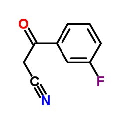 3-(3-Fluorphenyl)-3-oxopropanonitril structure