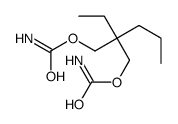2-Ethyl-2-propyl-1,3-propanediol dicarbamate结构式