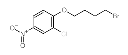 Benzene,1-(4-bromobutoxy)-2-chloro-4-nitro-结构式