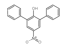 4-硝基-2,6-二苯基苯酚结构式