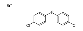 bis(4-chlorophenyl)iodanium,bromide Structure