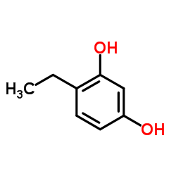 4-乙基间苯二酚结构式