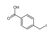 4-(iodomethyl)benzoic acid结构式