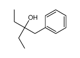 alpha,alpha-diethylphenethyl alcohol结构式