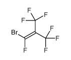 1-bromo-1,3,3,3-tetrafluoro-2-(trifluoromethyl)prop-1-ene结构式