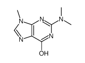 2-(dimethylamino)-9-methyl-3H-purin-6-one Structure