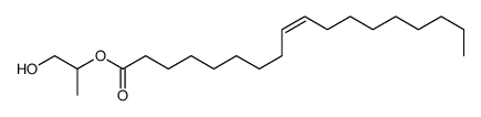 1-hydroxypropan-2-yl (Z)-octadec-9-enoate结构式