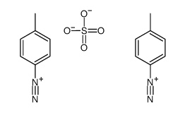 p-toluenediazonium sulphate (2:1) Structure