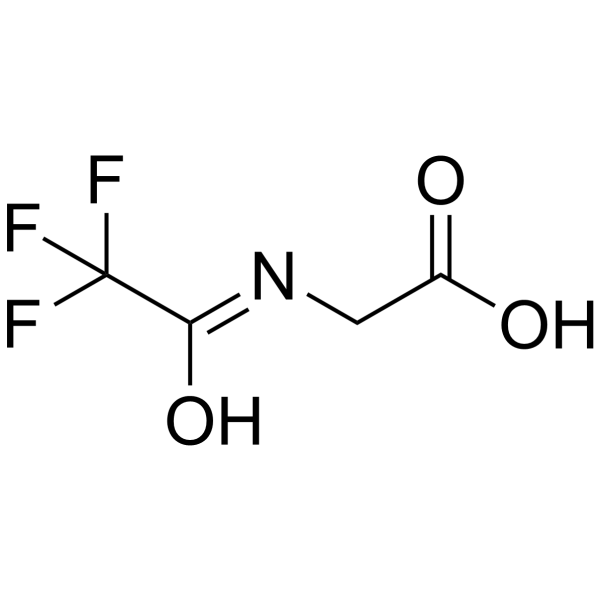 L-三氟乙酰甘氨酸结构式