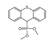 9-dimethoxyphosphoryl-9H-thioxanthene结构式