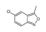 5-氯-3-甲基苯并[c]异噁唑结构式