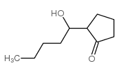 2-(1-hydroxypentyl)cyclopentan-1-one Structure