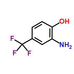 2-Amino-4-(trifluoromethyl)phenol structure