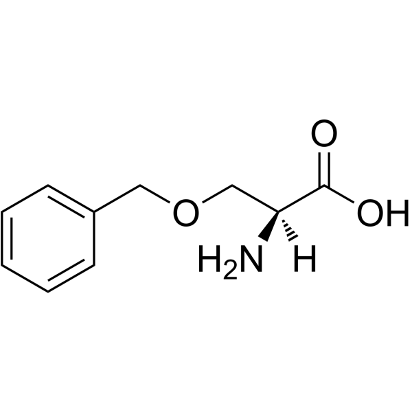 O-苄基-L-丝氨酸结构式