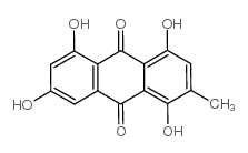 9,10-Anthracenedione,1,4,5,7-tetrahydroxy-2-methyl- picture