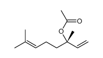dextro-linalyl acetate结构式