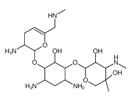 6'-N-methylsisomicin结构式