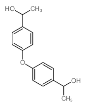 1-[4-[4-(1-hydroxyethyl)phenoxy]phenyl]ethanol结构式