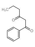 1-phenylhexane-1,3-dione结构式