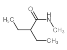 Butanamide, 2-ethyl-N-methyl-结构式