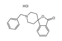 1'-benzylspiro[isobenzofuran-1(3H),4'-piperidin]-3-one hydrochloride Structure