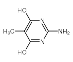 2-Amino-5-methylpyrimidine-4,6(1H,5H)-dione Structure